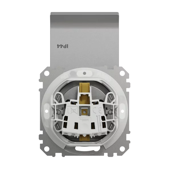 NEW SEDNA PRIZA 2P+E IP44 OBT+CAPAC ALU