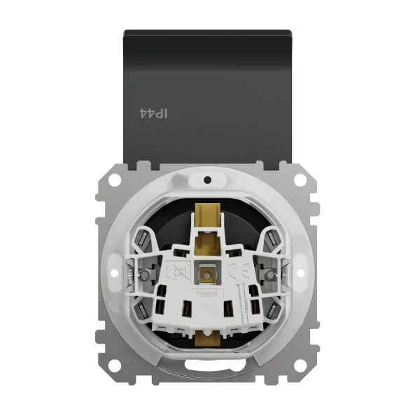 NEW SEDNA PRIZA 2P+E IP44 OBT+CAPAC ANTR