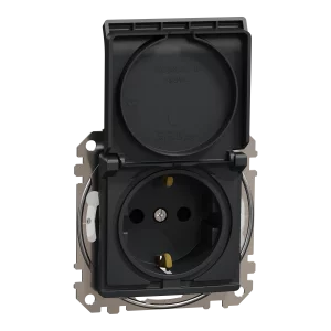 NEW SEDNA PRIZA 2P+E IP44 OBT+CAPAC ANTR