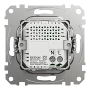 NEW SEDNA PRIZA INCARCARE USB A+C 2.4A ALU