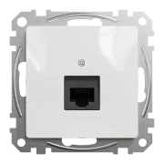 NEW SEDNA PRIZA RJ45 CAT6 UTP ALB