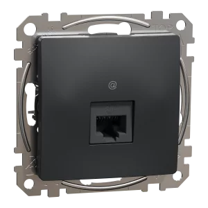 NEW SEDNA PRIZA RJ45 CAT6 UTP ANTRACIT