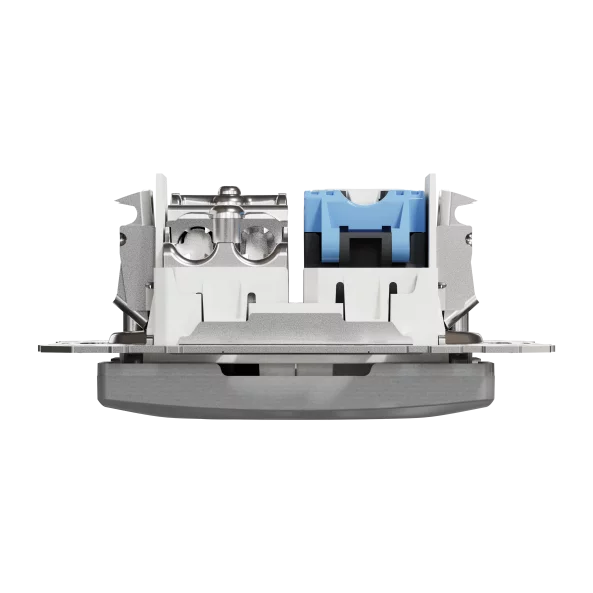 NEW SEDNA PRIZA TV+RJ45 CAT6 UTP ALUMINIU
