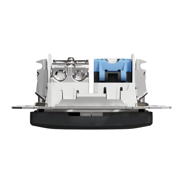 NEW SEDNA PRIZA TV+RJ45 CAT6 UTP ANTRACIT