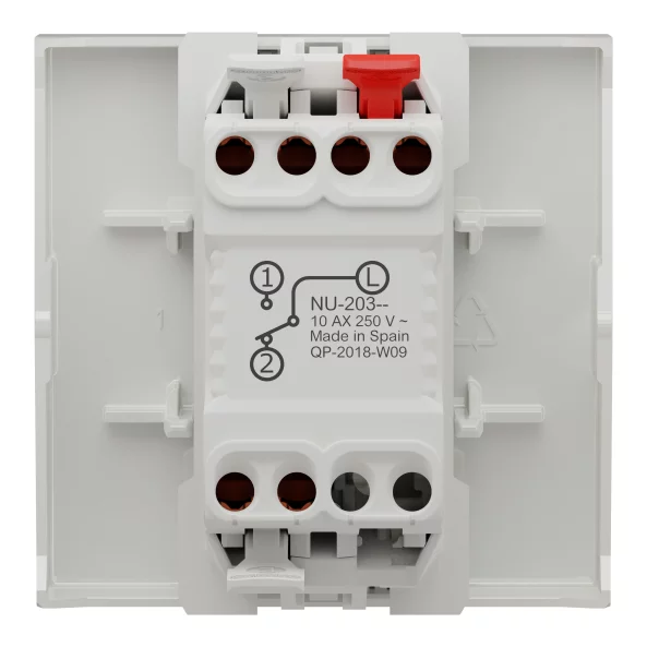 NEW UNICA INTRERUPATOR CAP SCARA 10A 2M ALB
