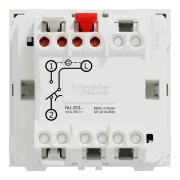 NEW UNICA INTRERUPATOR CARTELA NO/NC 10AX 2M ALB
