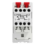NEW UNICA INTRERUPATOR CRUCE 10A 1M ALB