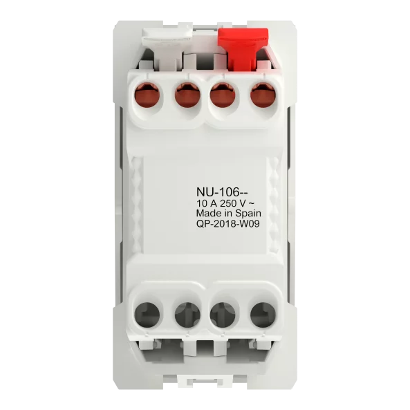 NEW UNICA INTRERUPATOR REVENIRE 10A 1M ALB