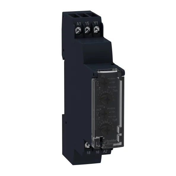 RELEU DE TIMP IMPULS ASIMETRIC 1S 100H 24-240V