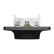 NEW UNICA PRIZA DUBLA 2P+E 16A OBT ANTRACIT