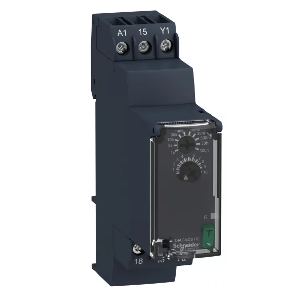 RELEU TEMPORIZARE LA ACTIONARE 0.05S…300H 24…240V AC/DC 1C/O