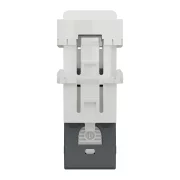 NEW UNICA PRIZA RJ45 CAT5 UTP 1M ALB