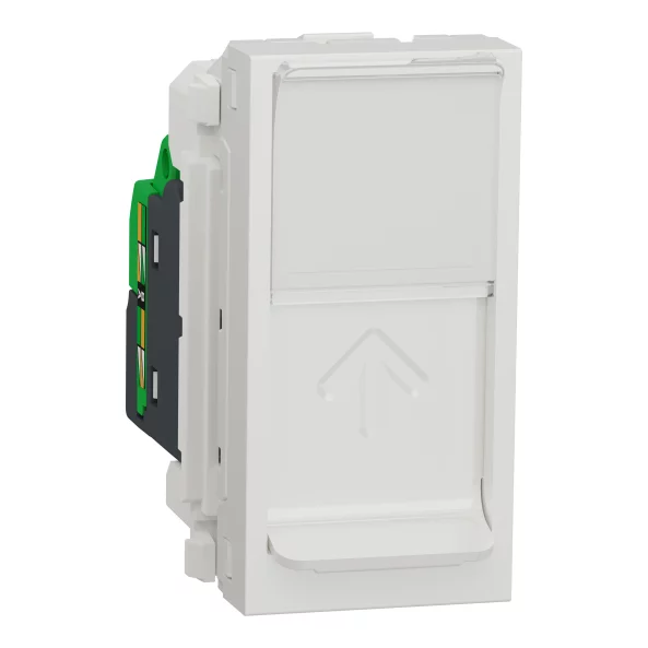 NEW UNICA PRIZA RJ45 CAT5 UTP 1M ALB
