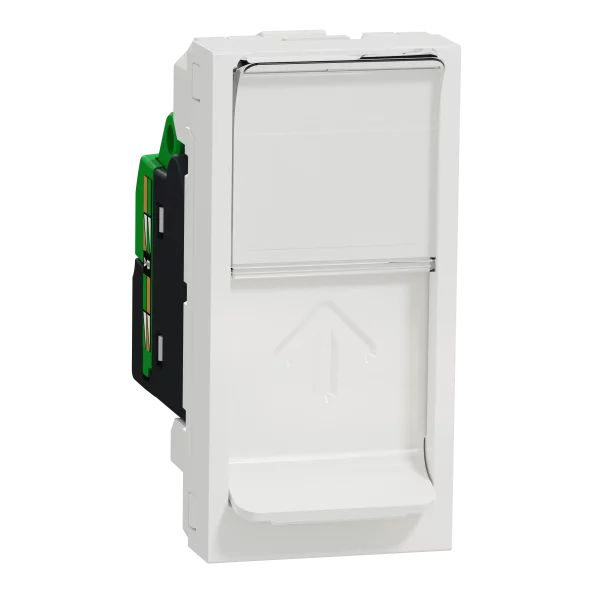 NEW UNICA PRIZA RJ45 CAT6 UTP 1M ALB