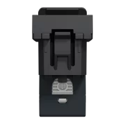 NEW UNICA PRIZA RJ45 CAT6 UTP 1M ANTRACIT