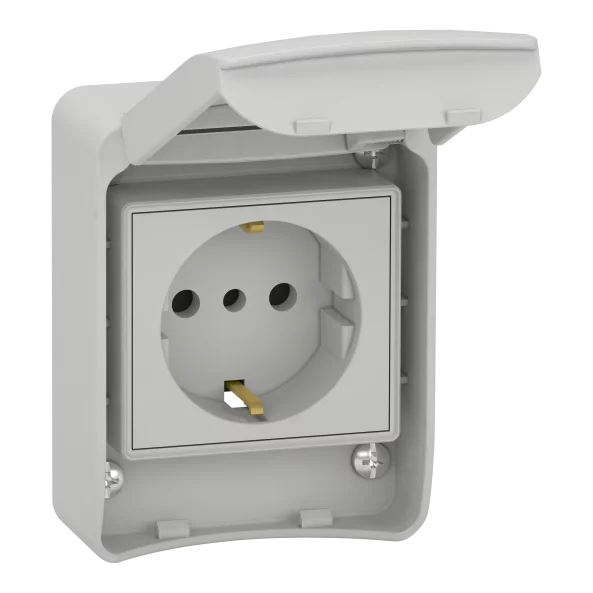PRIZA CASN.PT 10 16A IP65 SCHUKO2PE IP65