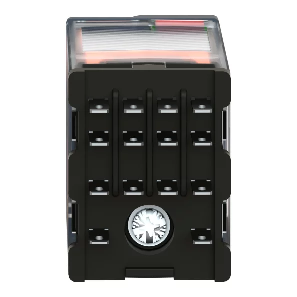 RELEU MINIATURA,230VAC,6A,4C/O,CU LED