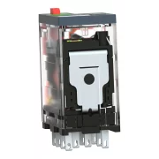 RELEU MINIATURA,230VAC,6A,4C/O,CU LED