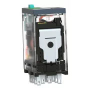 RELEU MINIATURA,24VDC,6A,4C/O,CU LED