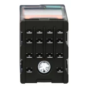 RELEU MINIATURA,24VDC,6A,4C/O,CU LED