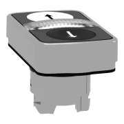 SE ZB4BW7A1724 CAP BUTON DUBLU LUMINOS ALB NEGRU