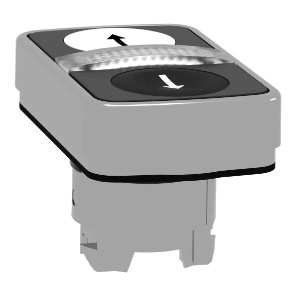 SE ZB4BW7A1724 CAP BUTON DUBLU LUMINOS ALB NEGRU