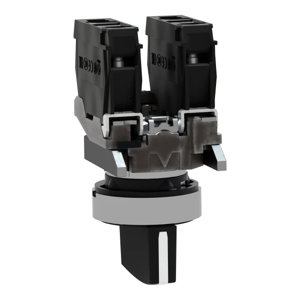 SELECTOR NEGRU CU REVENIRE,3POZ,2ND,600V