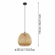 PENDUL DEMBLEBY E27 1X40W 43261