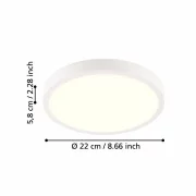 PLAFONIERA RONCO IP44 LED 7W 900297