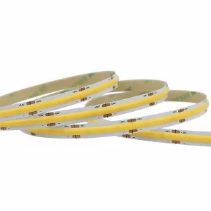 BANDA LED COB 5M 12W 24V 6500K 480L/M IP44 PRO