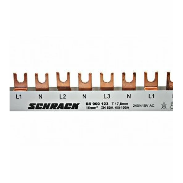 BARETA CU CONTACTE FURCA 1N/2N/3N 4 POLI 10MM2 1M BS900124--