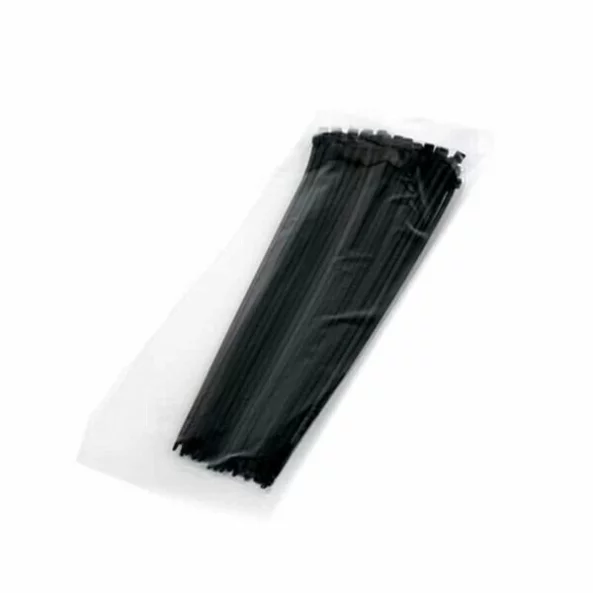 COLIERE NEGRE DIN NYLON 66 94V-2 UL 350X7,6MM (100BUC/PUNGA)