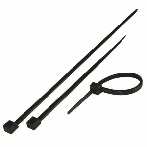 COLIERE NEGRE DIN NYLON 66 94V-2 UL 350X7,6MM (100BUC/PUNGA)