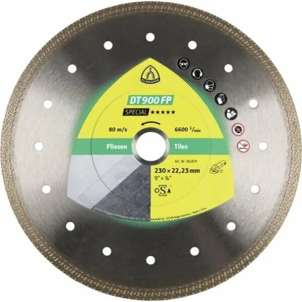 KLI 331040 DISC DIAMANTAT DT 900 FP 125 X 1.4 X 22.3