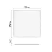 PANEL LED ST LEXXO 60X60 4200LM IP44 NW