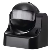 SENZOR MISCARE NEGRU 180 GR. 1200W IP44