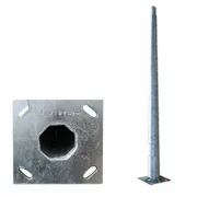 STALP METALIC 7M OTEL GALVANIZAT CU FLANSA SI PREZOANE M16 160/240 T3MM