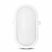PLAF. 12W NW 4000K OVAL IP54 ALB AVIDE SATURN-O HL-O-12W-NW-SAT