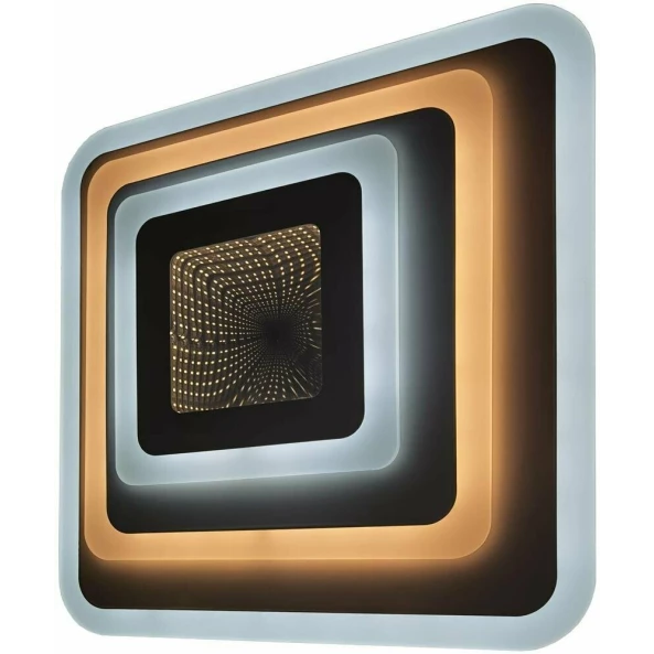 PLAFONIERA 81W(40,5+40,5) CU TELEC. RF AVIDE ADO3S-NAN3D-2.4G