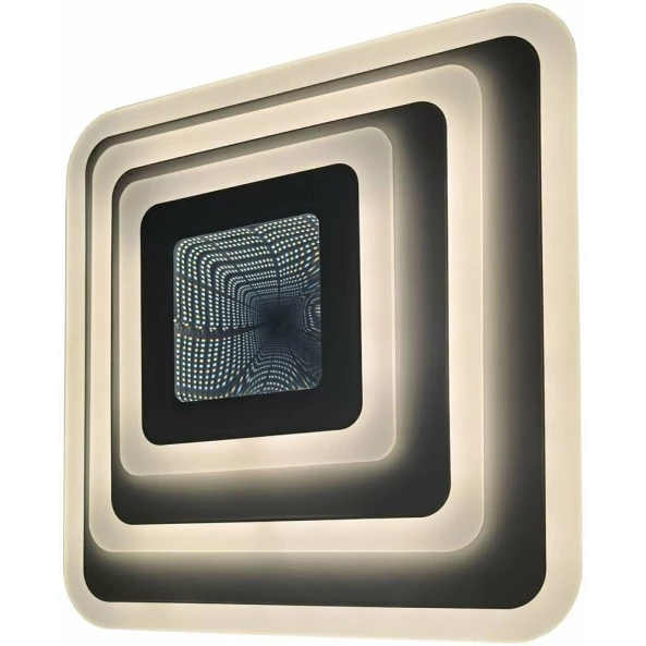 PLAFONIERA 81W(40,5+40,5) CU TELEC. RF AVIDE ADO3S-NAN3D-2.4G