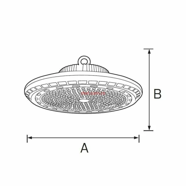 UFO LED HIGH BAY 100W 6400K IP65