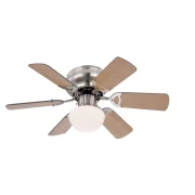 GLOBO 0307 VENTILATOR METALL NICKET MATT