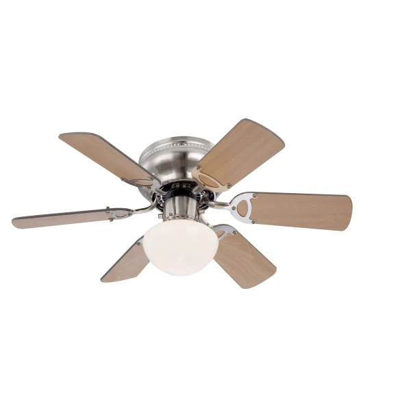 GLOBO 0307 VENTILATOR METALL NICKET MATT