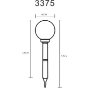 GLOBO 3375 SOLAR LIGHT AA 600MHA IP44