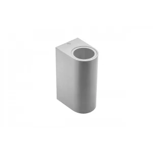 GTV APLICA 2 SENSURI TIAGO GU10 IP54 INOX LD-TIAGOGU10D-01