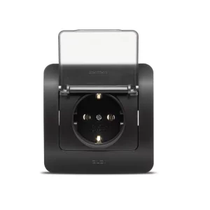 ST PRIZA SCHUKO PROT COPII CU CAPAC QUANTUM NEGRU OV00989