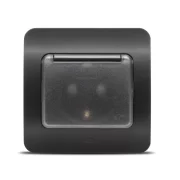 ST PRIZA SCHUKO PROT COPII CU CAPAC QUANTUM NEGRU OV00989
