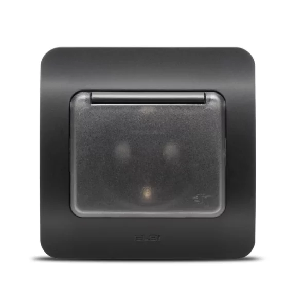 ST PRIZA SCHUKO PROT COPII CU CAPAC QUANTUM NEGRU OV00989