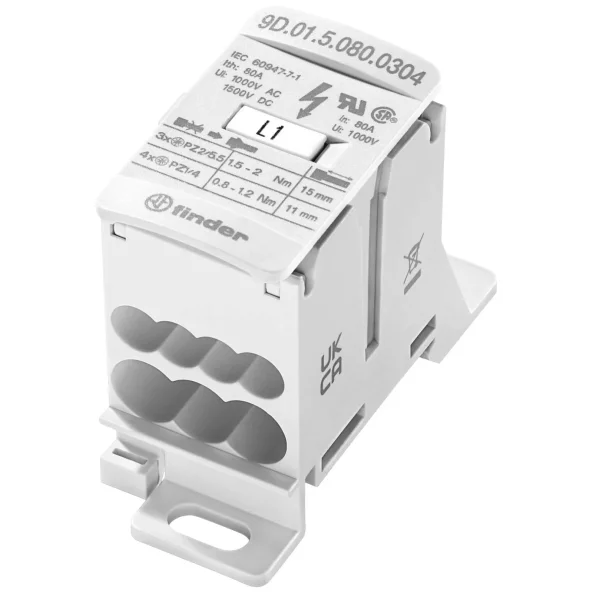 9D0150800304 BLOC DE DISTRIBUTIE 80A 1 INTRARE 4 IESIRI
