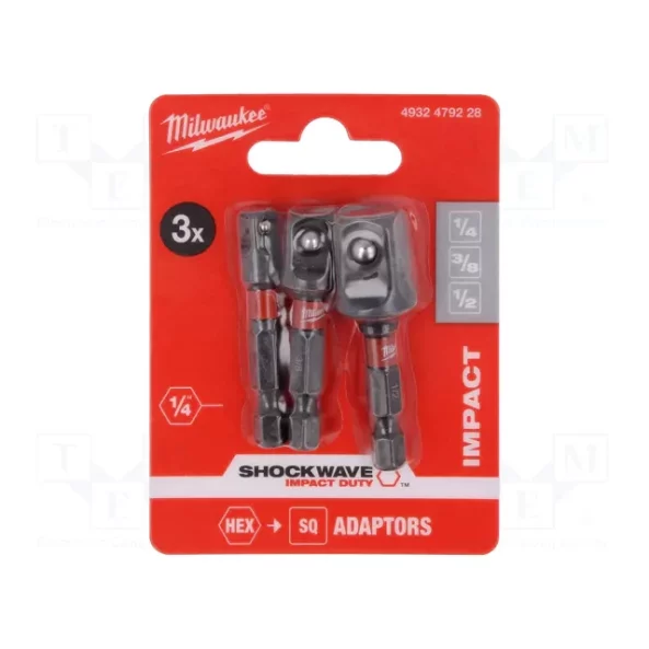 ADAPTOR HEX-CHEIE - 3 BUC 4932479228 MILWAUKEE